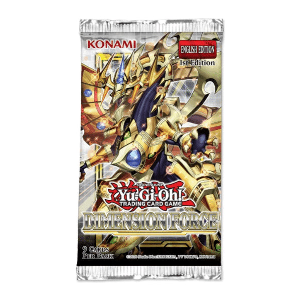 Yu-Gi-Oh! Dimension Force (Booster) EN 9 card / booster