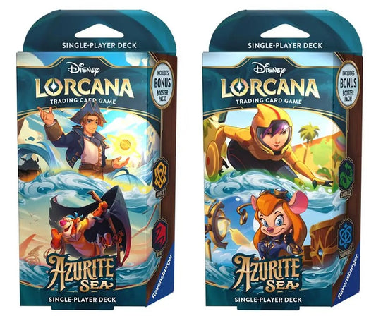 Disney Lorcana 6: Azurite Sea Starters deck